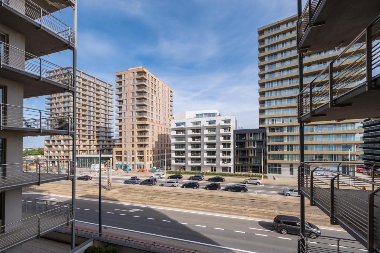 Apartment 2 Bedrooms With Magnificent Seaview And Free Parking 奥斯滕德 外观 照片